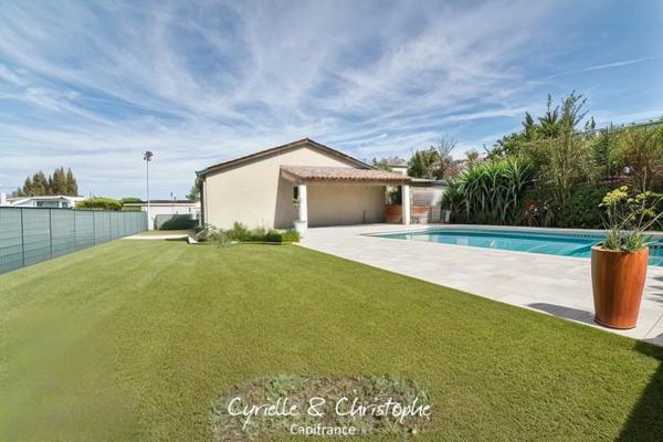 Dpt Hérault (34), à vendre maison plain-pied T5 de 146m2 - Terrain de 700m2