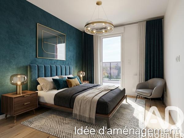 Appartement à vendre 3 pièces 58,68 m² Vaires-sur-Marne