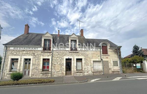 Immeuble avec local commerciale et habitation au coeur de  la commune de  LYE (36)