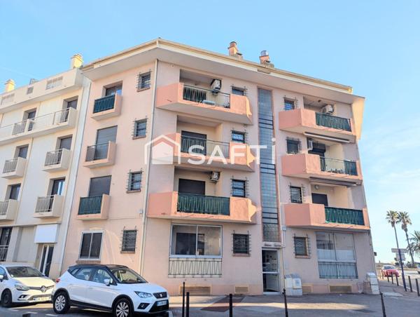 NOUVEAUTE, appartement situé à 50 m du bord de mer et de la promenade des Bains, loggia, grenier