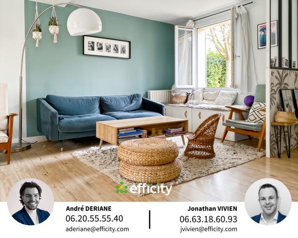 Maison 6 pièces - 93 m² Exclusivité efficity