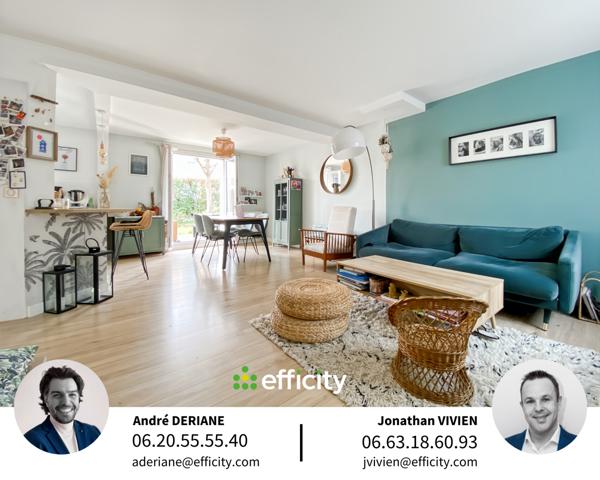 Maison 6 pièces - 93 m² Exclusivité efficity