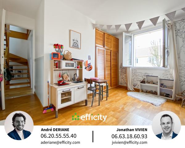 Maison 6 pièces - 93 m² Exclusivité efficity