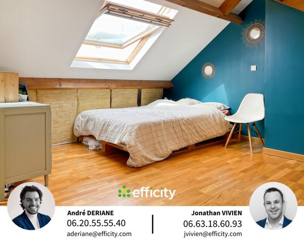 Maison 6 pièces - 93 m² Exclusivité efficity