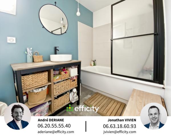 Maison 6 pièces - 93 m² Exclusivité efficity