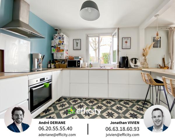 Maison 6 pièces - 93 m² Exclusivité efficity