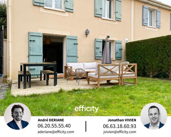 Maison 6 pièces - 93 m² Exclusivité efficity