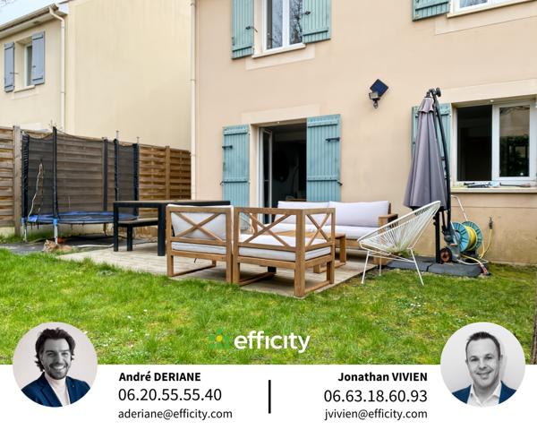 Maison 6 pièces - 93 m² Exclusivité efficity