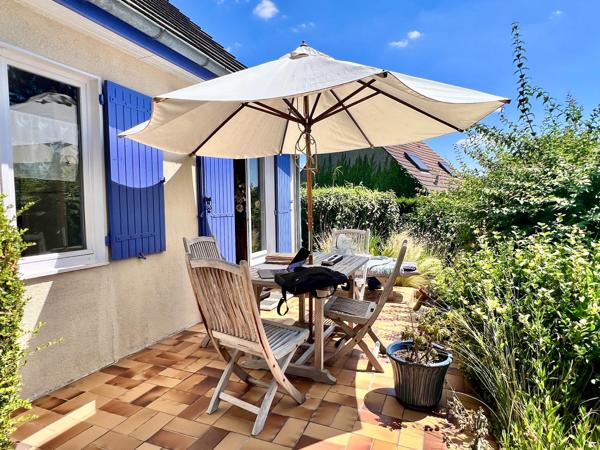 Charmante maison de plain pied, 3 chambres et son jardin clos de 550 m²