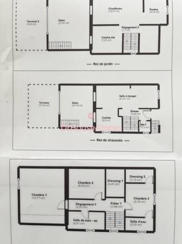 Maison à vendre 6 pièces de 131 m²