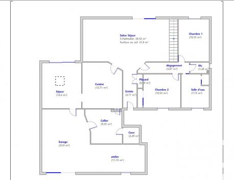 Maison à vendre 7 pièces 147 m² Yvré-l'Évêque