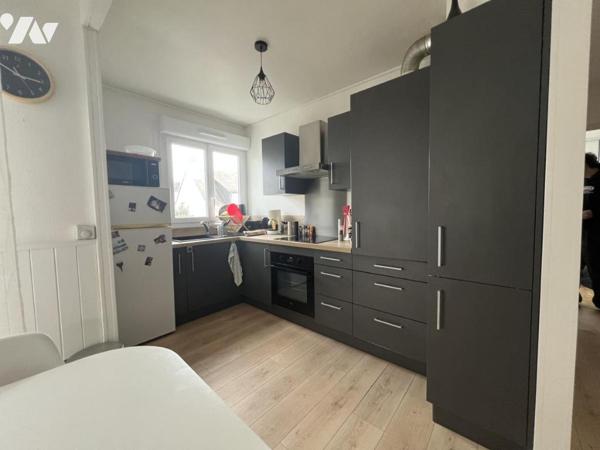 Krentrech, proche gare et centre. Appart T2 loué