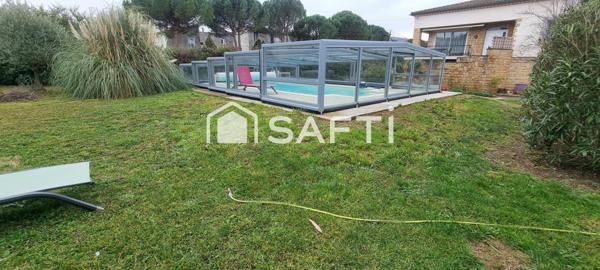 Maison de ville 5 chambres, piscine couverte