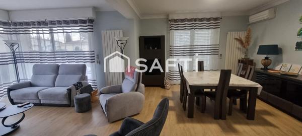 Maison de ville 5 chambres, piscine couverte