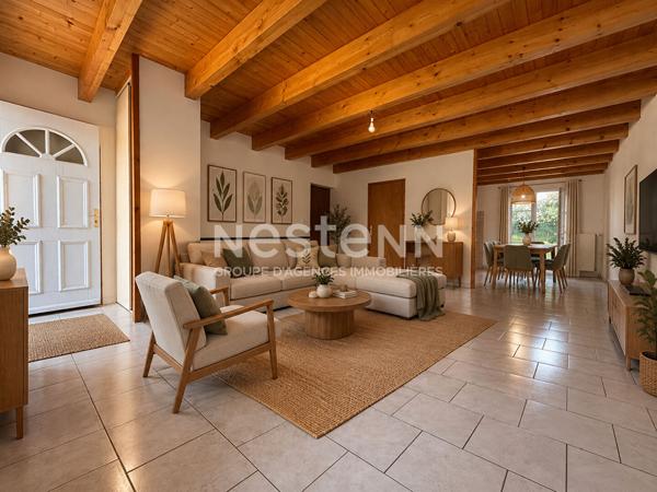 Rochefort : Quartier Anatole France Maison de 108m² 4 chambres garage et jardin