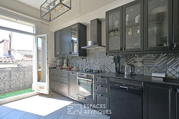 Appartement lumineux dans l’Ecusson Montpellierain