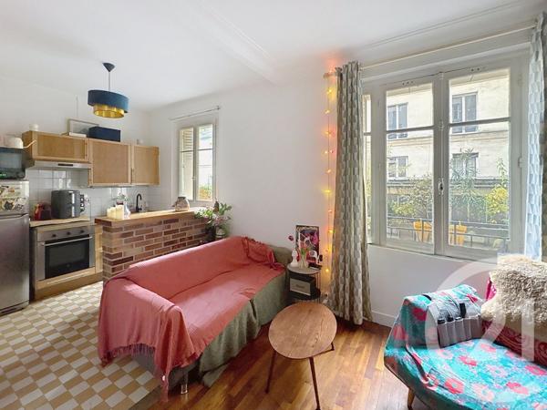 Appartement F2 à vendre  2 pièces - 35 m2 PARIS - 75018