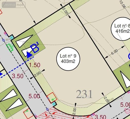 Terrain à Batir à vendre à Saint-Erblon en Ille-et-Vilaine (35230), ref : 35129-6708