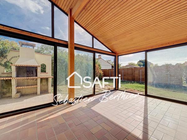 Maison de plain-pied – 100 m² – 3 chambres – garage – vérandas – Lavaur