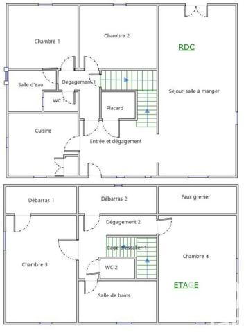 Maison à vendre 6 pièces 122 m² Plouézec
