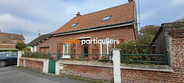 Vente Maison88 m² - 3 Pièces - NESLE (80190)