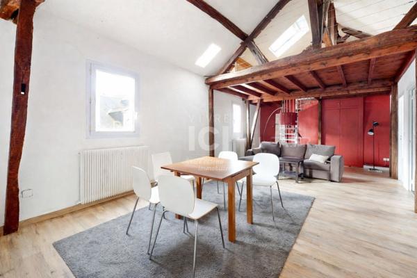 Appartement meublé Centre Angers 2 pièce(s) 58.56 m2 + cave