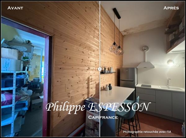👉 Immeuble Art Déco – Commerce loué – Marmande