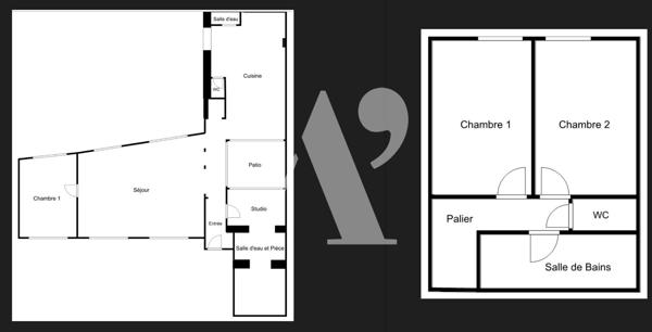 LOFT EN DUPLEX A USAGE MIXTE REFAIT A NEUF - 20è Arrondissement - Paris