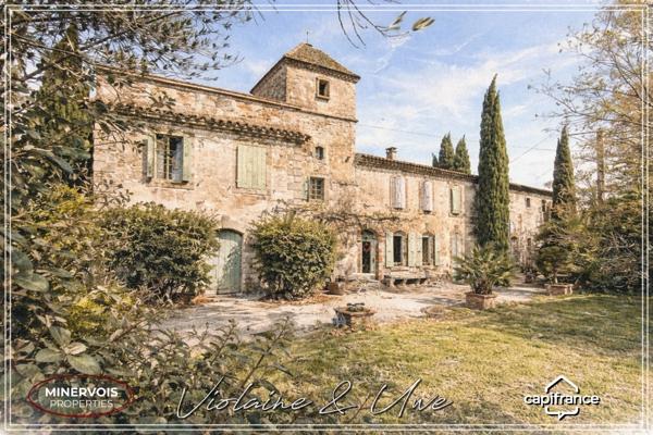DOMAINE D'EXCEPTION AU CŒUR DU LAURAGAIS – 625 m² HABITABLES – 3,8 HECTARES – FORT POTENTIEL ÉVÉNEMENTIEL ET TOURISTIQUE