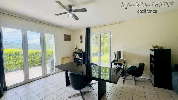 Maison familiale 136 m² - Située au calme sur les hauteurs - exposé SUD !