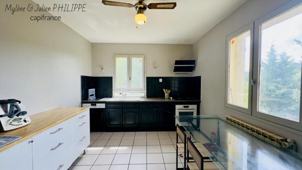 Maison familiale 136 m² - Située au calme sur les hauteurs - exposé SUD !