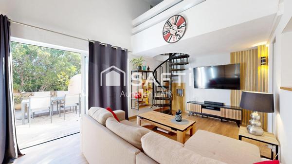 Villa T3 avec jardin, copropriété avec Piscine