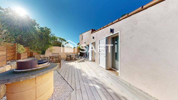 Villa T3 avec jardin, copropriété avec Piscine