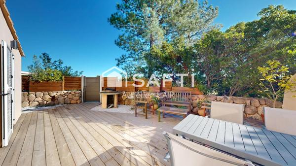 Villa T3 avec jardin, copropriété avec Piscine