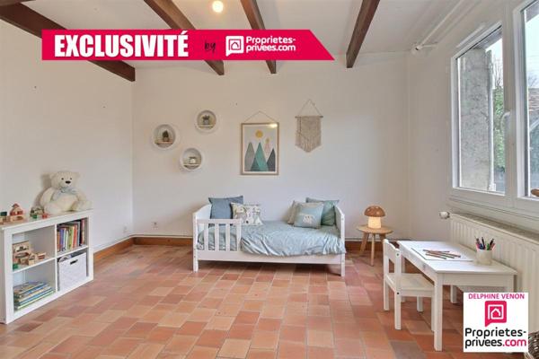 Exclusivité - Longère rénovée à 2 pas du futur lycée sur un terrain de 1100 m² à  Chateauneuf Sur Loire