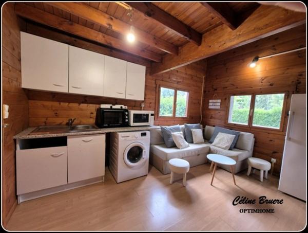 JUZIERS - DOMAINE ILE VERTE  – CHALET 2 CHAMBRES – 120 000 €