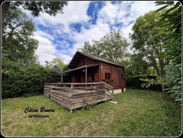 JUZIERS - DOMAINE ILE VERTE  – CHALET 2 CHAMBRES – 120 000 €