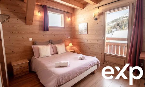 Chalet 203m² utiles La Plagne 1800