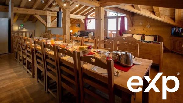 Chalet 203m² utiles La Plagne 1800