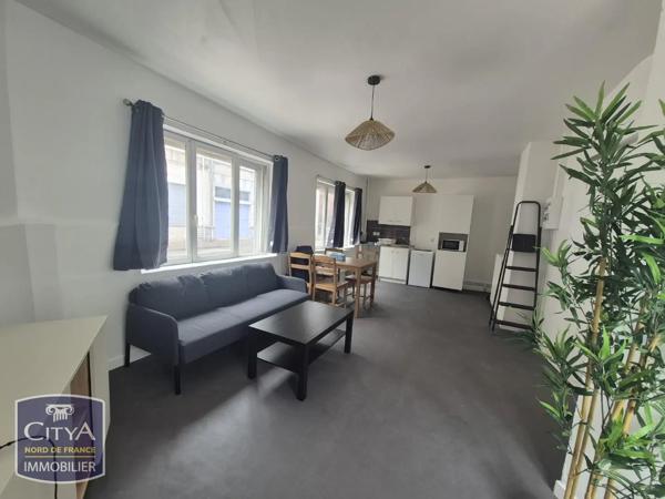 Appartement à louer 1 pièce 38.32m² Tourcoing (59200)