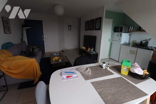 Appartement F3 en résidence, actuellement loué