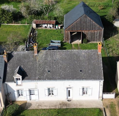 Maison plain-pied avec hangar & potentiel d’extension – Luché-Pringé (72800)