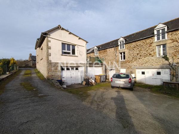Vente maison 4 chambres et bâtiment à rénover - Bourg de jugon Les Lacs