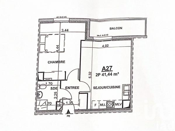 Appartement à vendre 2 pièces 42 m² La Ferté-sous-Jouarre