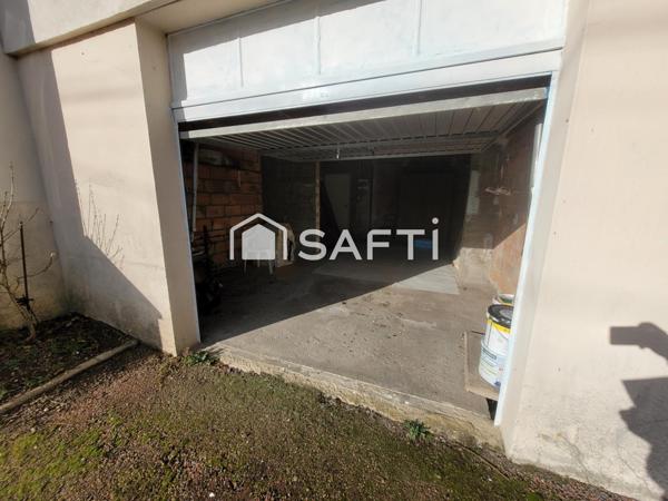 APPARTEMENT Loué : 2ch + Garage + Jardin partagé