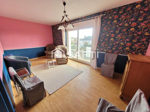 APPARTEMENT Loué : 2ch + Garage + Jardin partagé