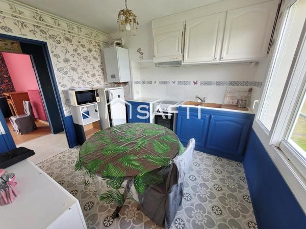 APPARTEMENT Loué : 2ch + Garage + Jardin partagé