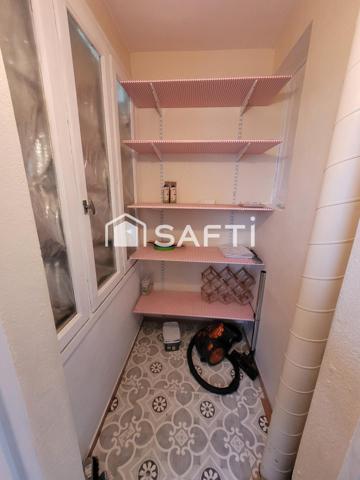 APPARTEMENT Loué : 2ch + Garage + Jardin partagé