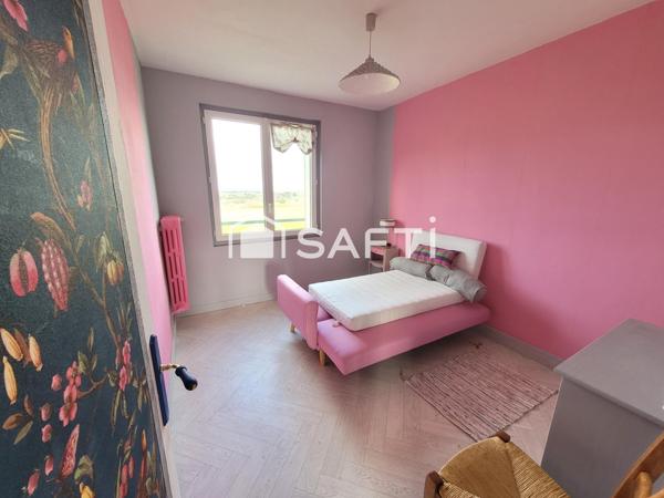 APPARTEMENT Loué : 2ch + Garage + Jardin partagé