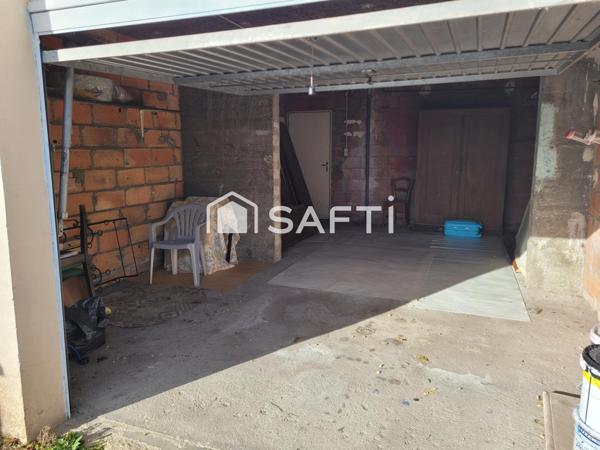 APPARTEMENT Loué : 2ch + Garage + Jardin partagé